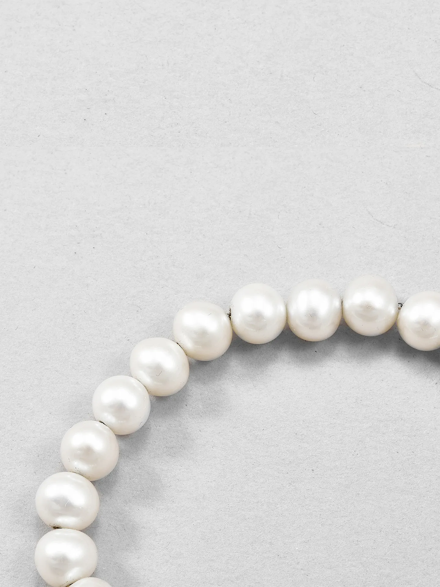 Pearl Safety Pin Bracelet