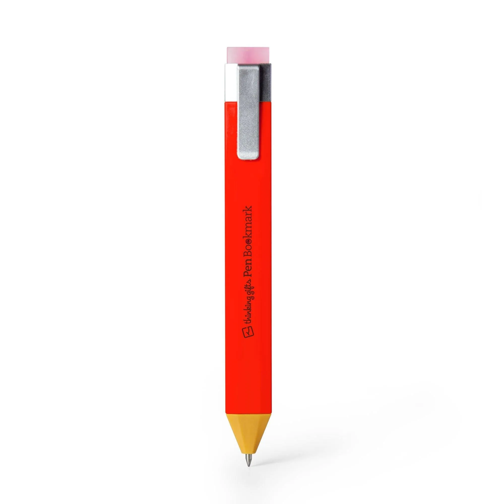 Pen Bookmark 3-in-1 with 2 Ink Refills (Red)