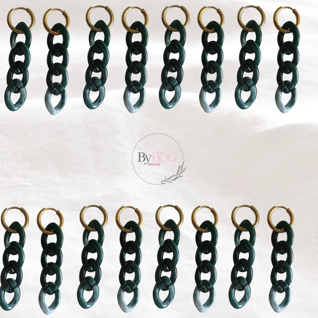 Pendientes LOLA VERDE