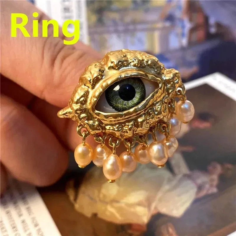 Personality Eyes Stud Earring