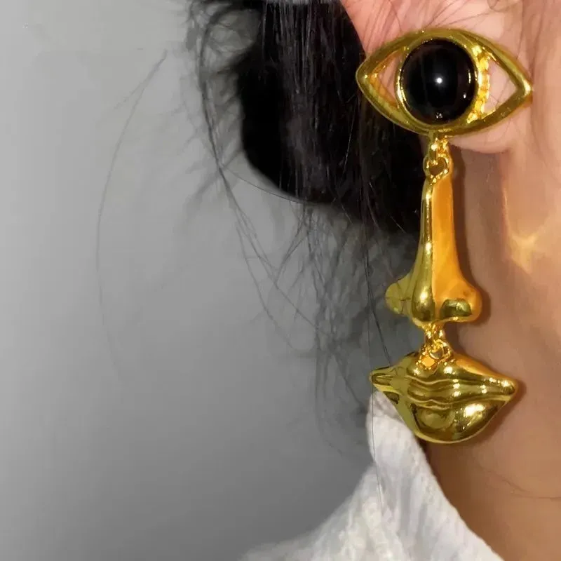 Personality Eyes Stud Earring