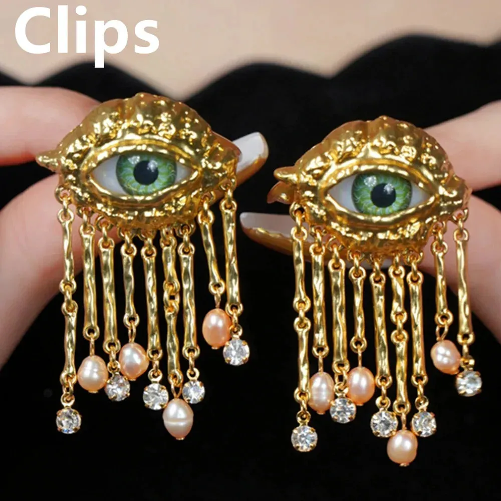 Personality Eyes Stud Earring