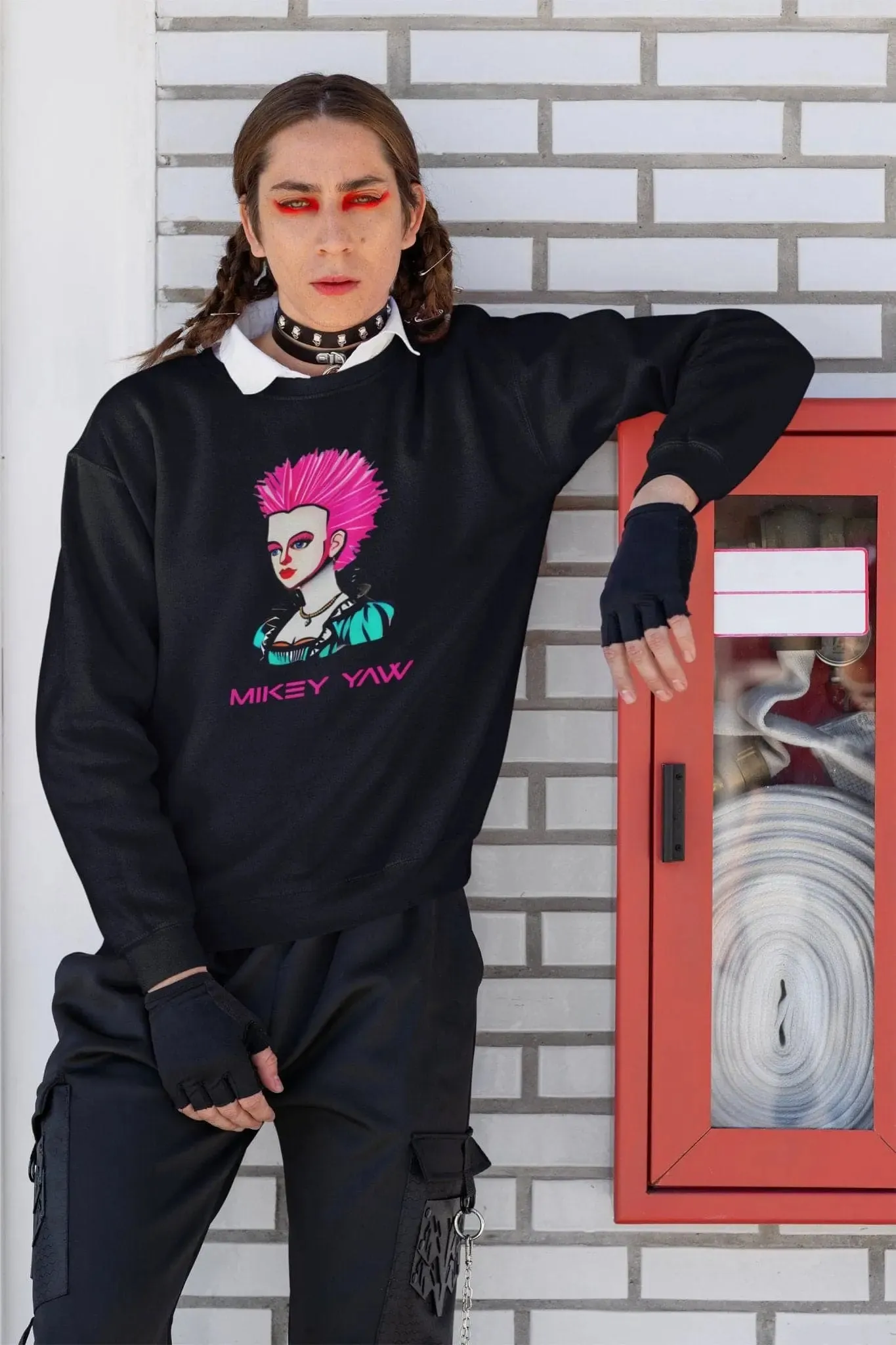 Punk Marie Antoinette Heavyweight Non-Hooded Sweatshirt