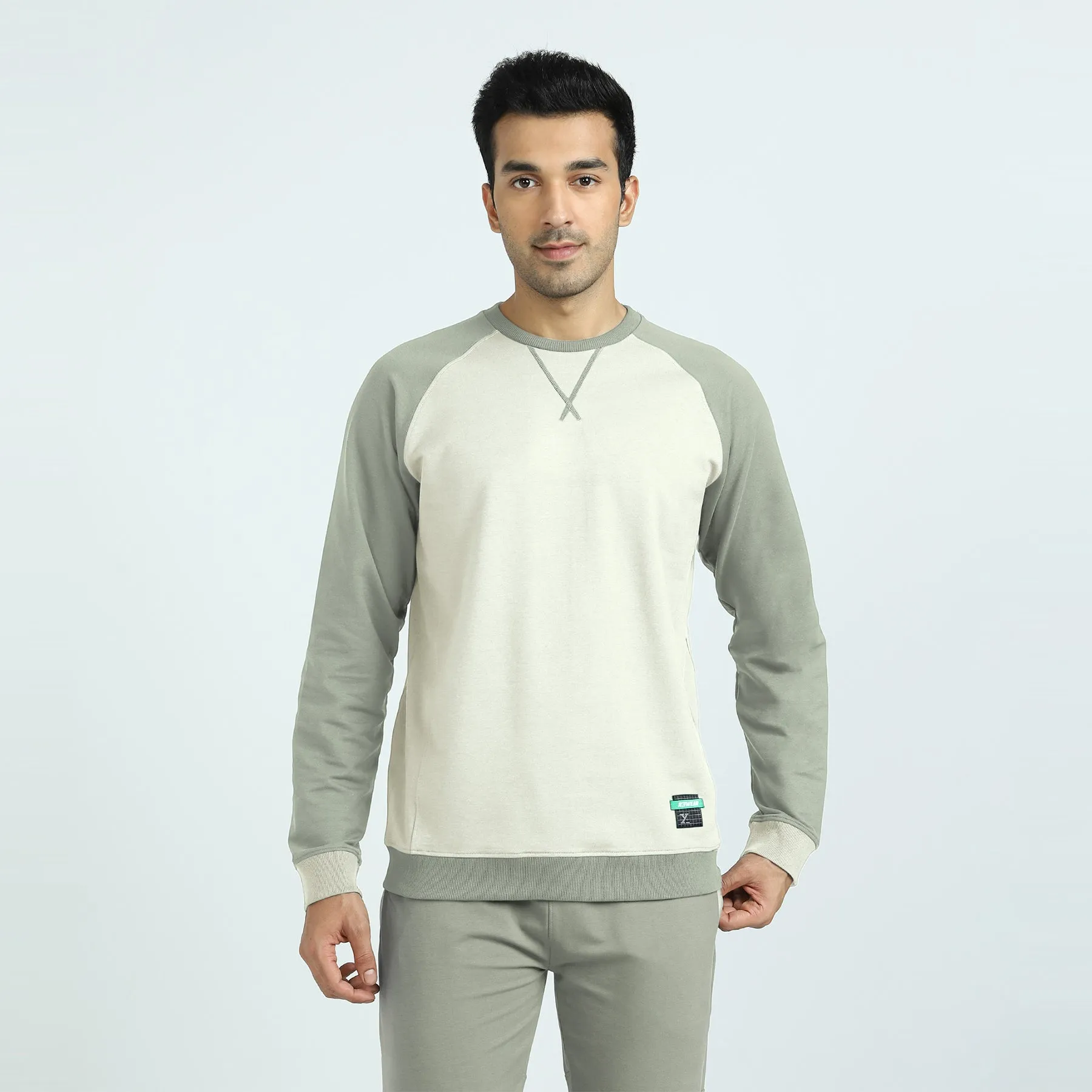 Quest French Terry Cotton-Blend Sweatshirts Butter White