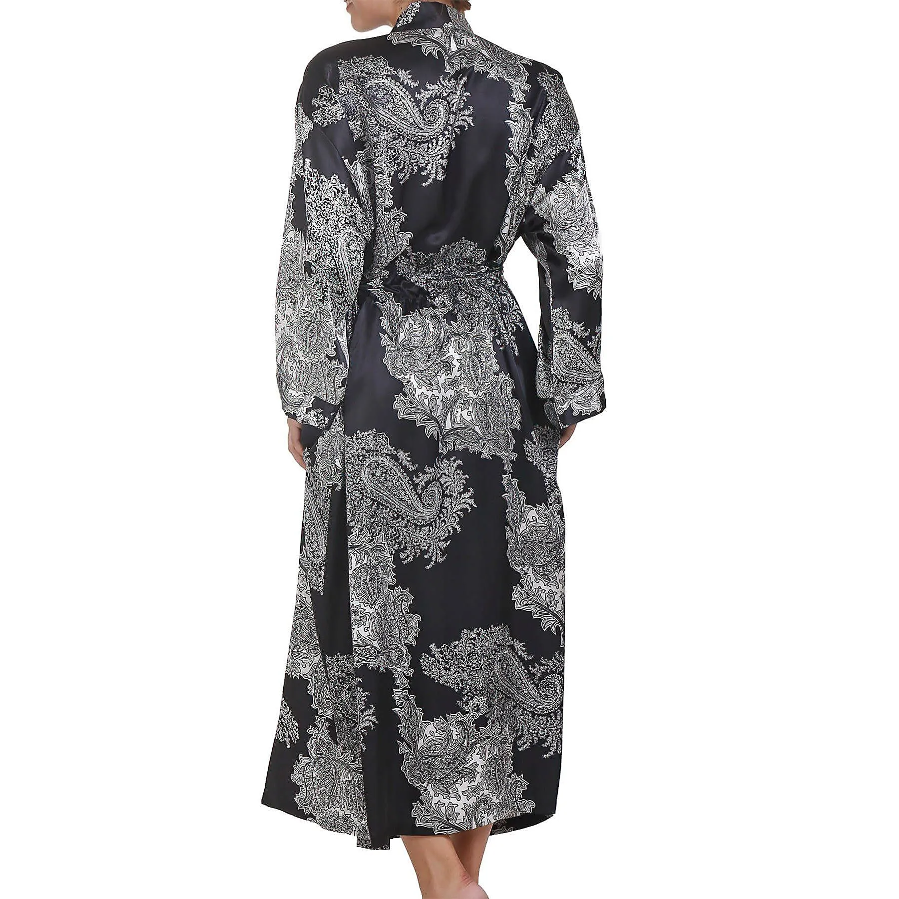 Raeanna Long Printed Robe