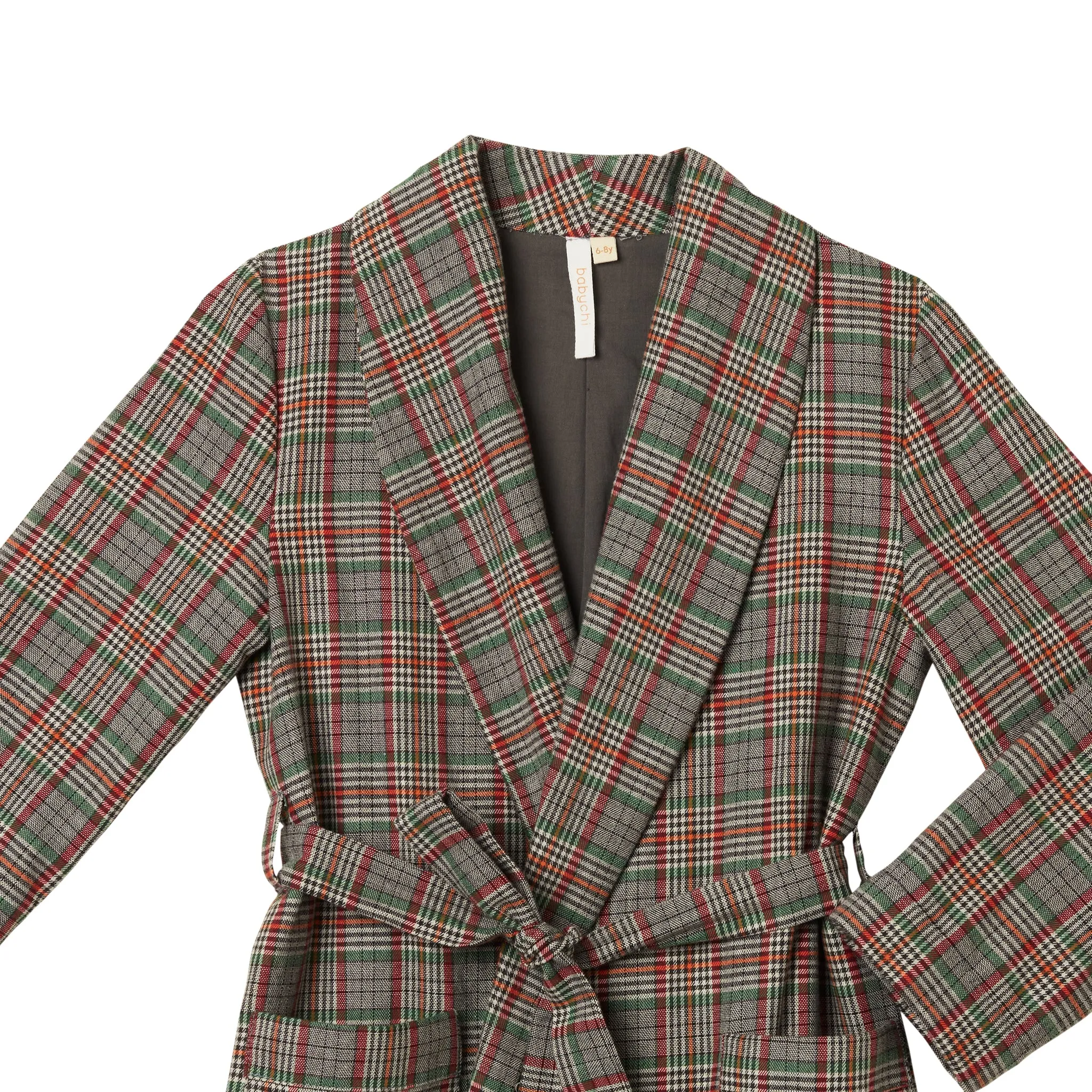 Robe ALF Grey plaid