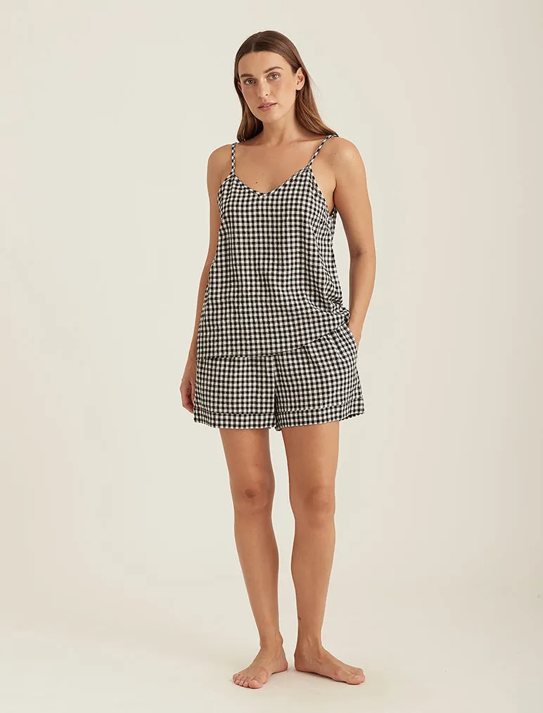 Seersucker Gingham Cami