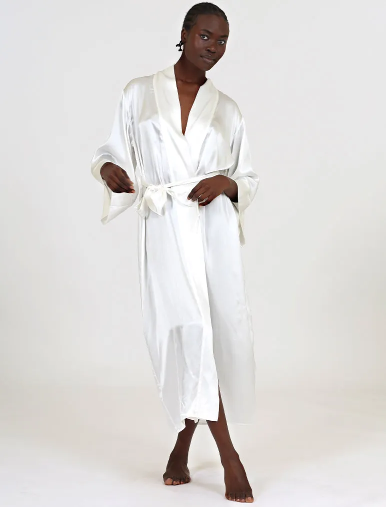 Selena Silk Maxi Robe