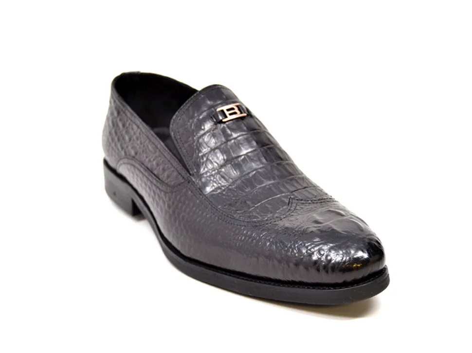 Shiraz Croc Leather Shoes - Timeless Elegance and Long-Lasting Style