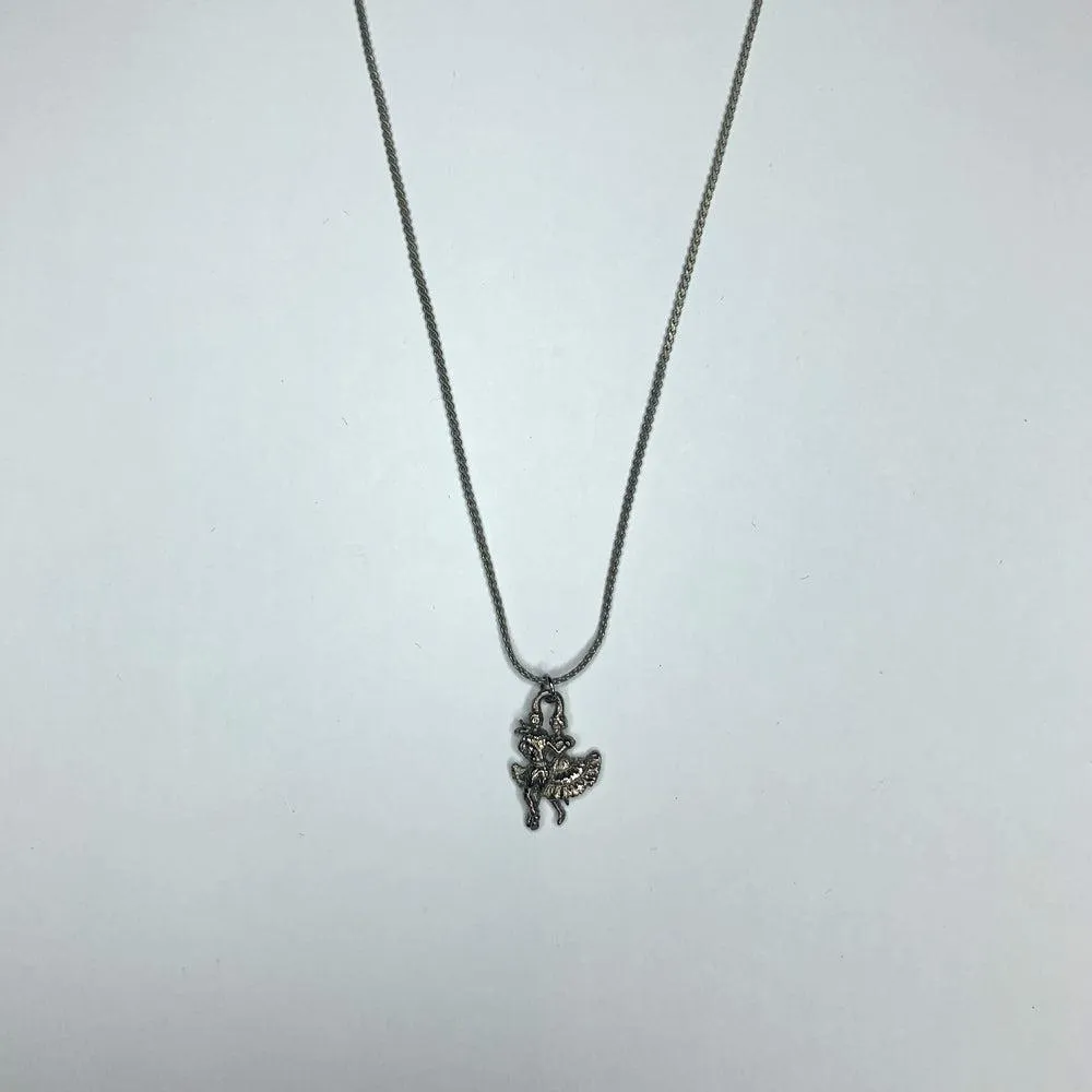 Silver Dancers Necklace