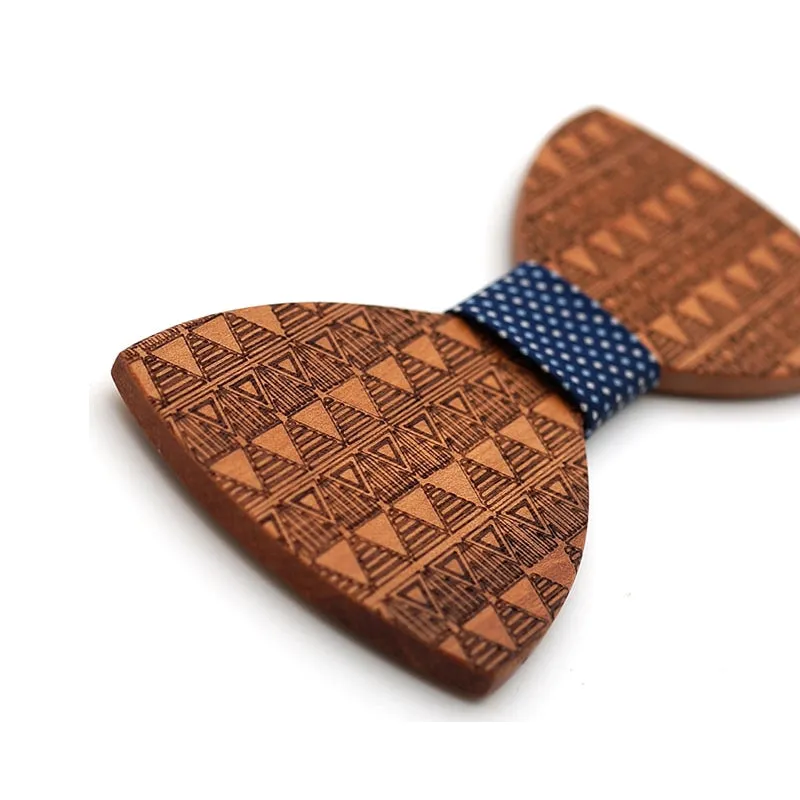 Simon Wooden Bow Tie