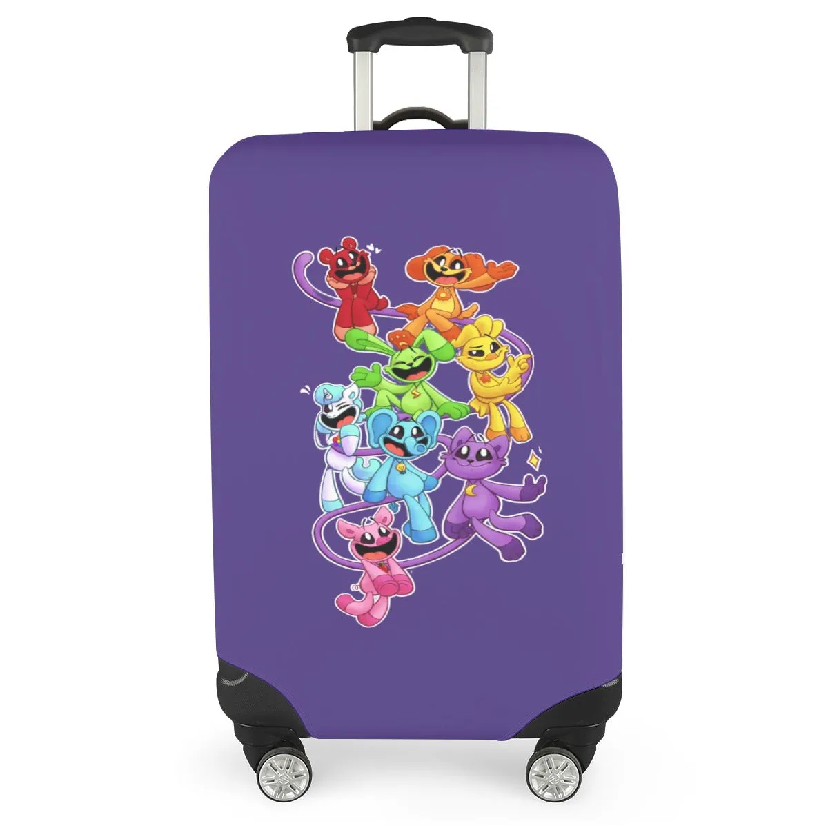 Smiling Critters Luggage Cover