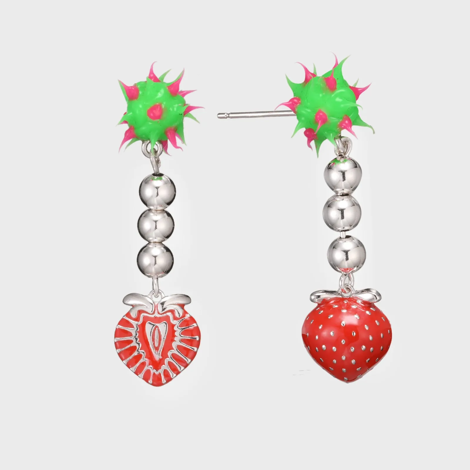 Spiky strawberries - Earrings