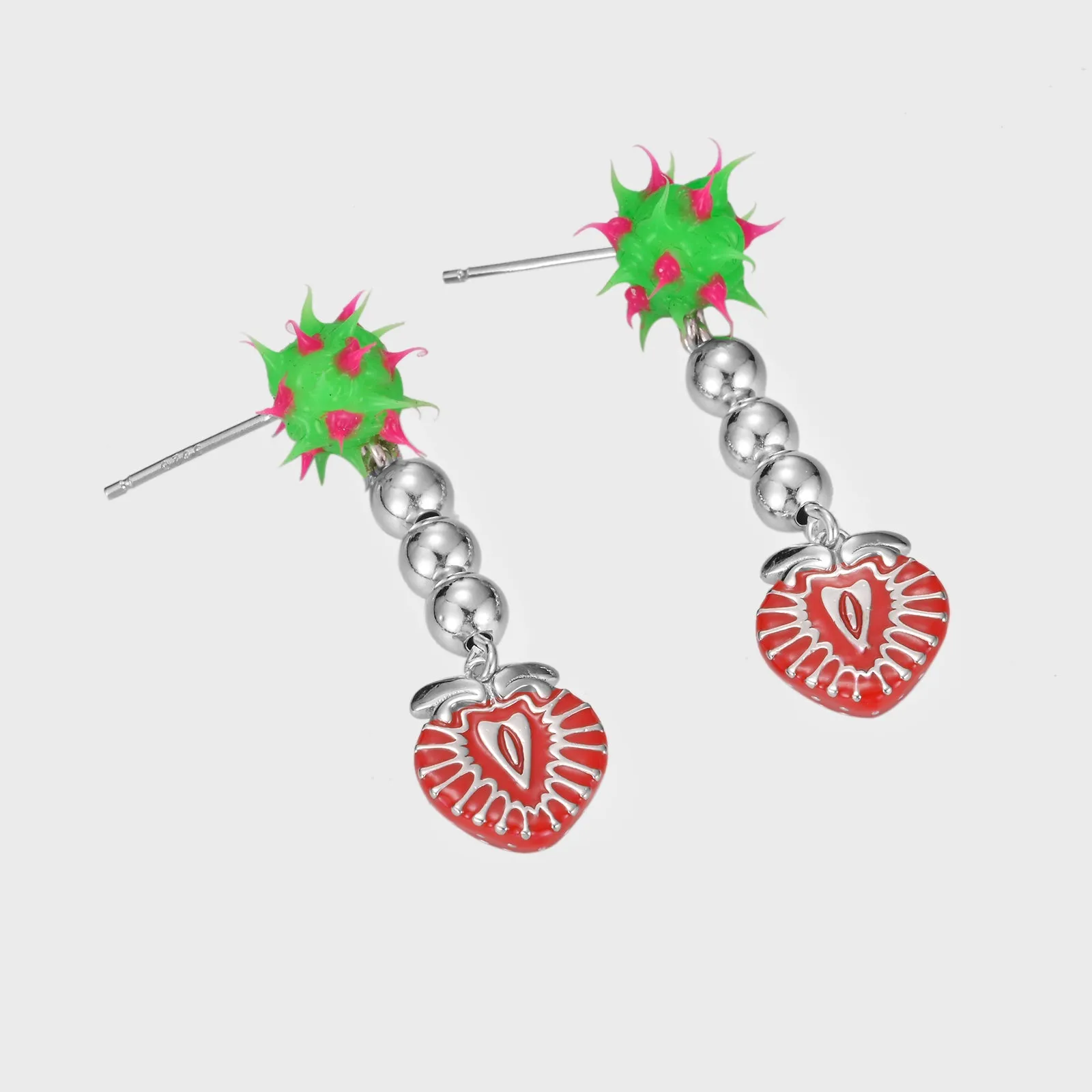 Spiky strawberries - Earrings