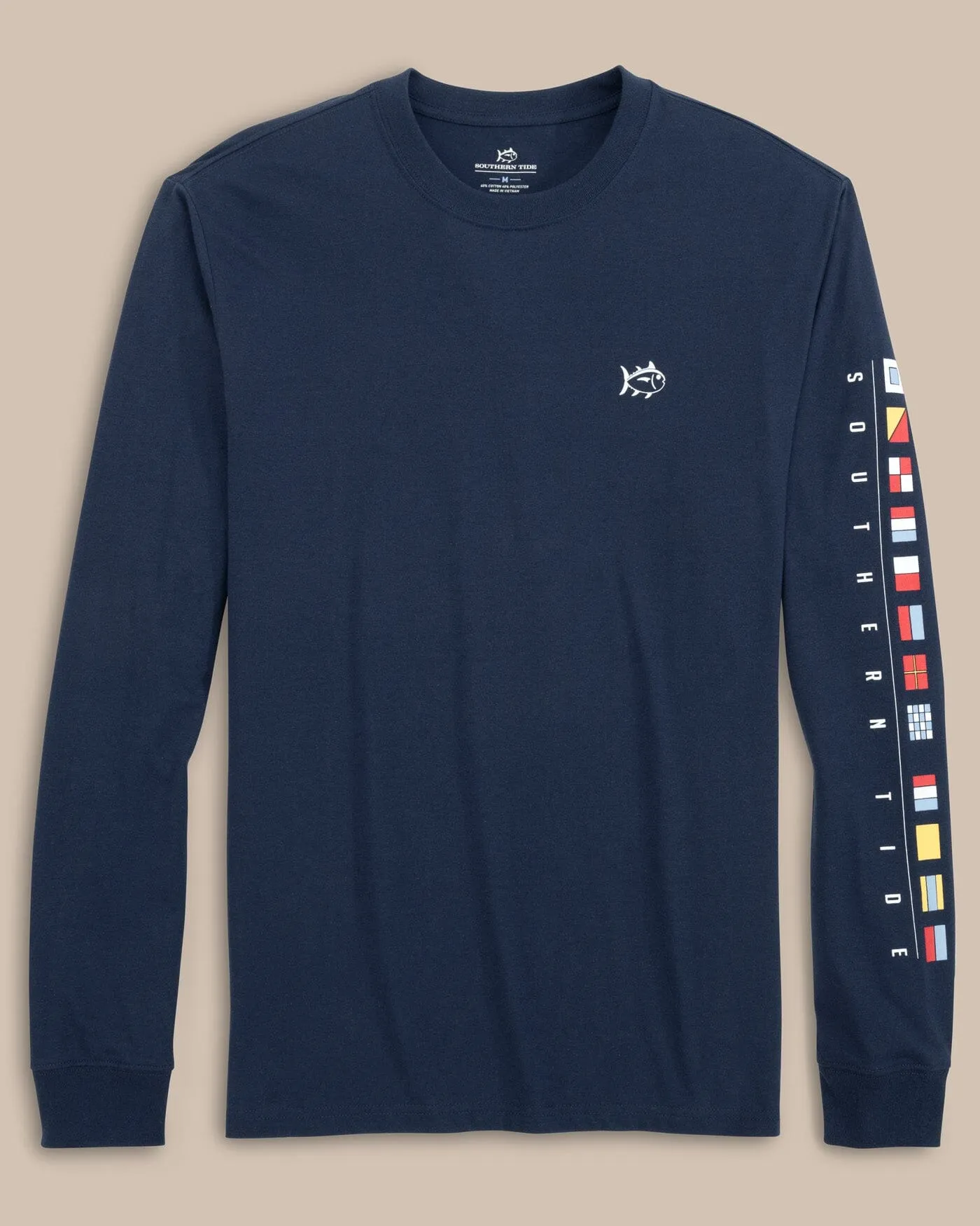 ST Nautical Flags Long Sleeve T-Shirt