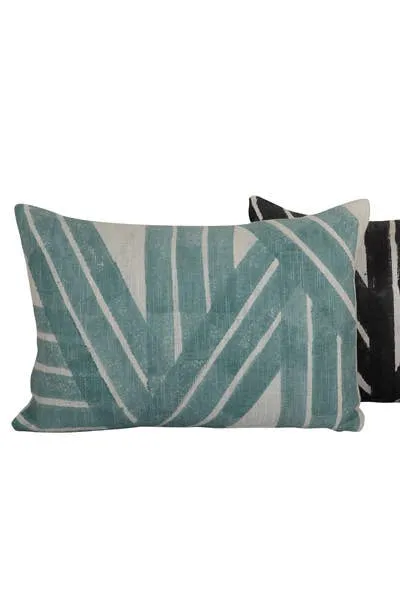 Stripe Sky Throw Pillow 14x20