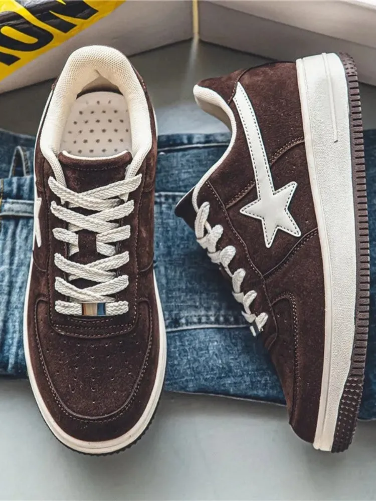 Suede Star Sneakers