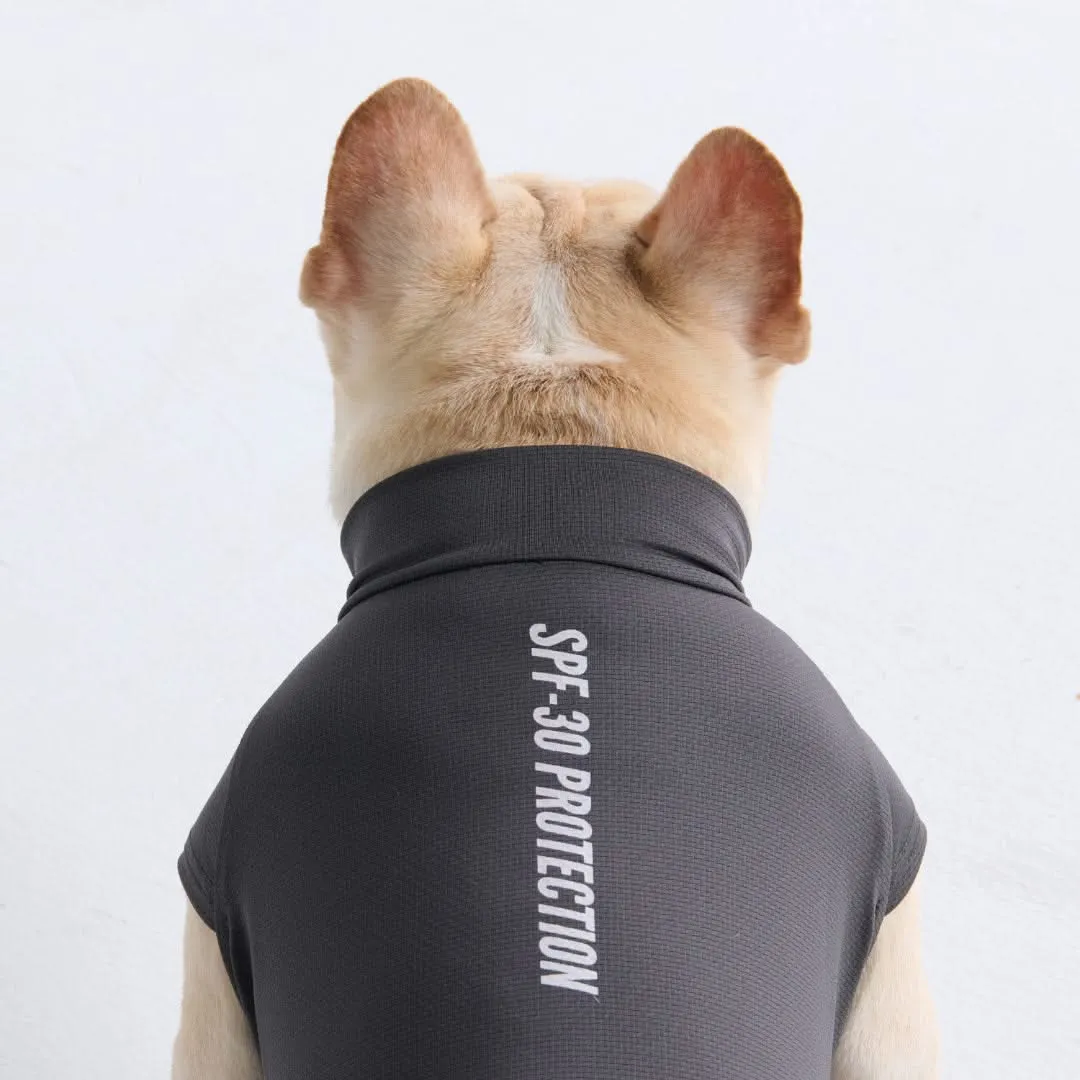 Sunblock Dog T-Shirt - Dark Grey