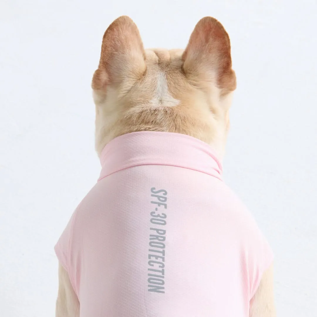 Sunblock Dog T-Shirt - Light Pink