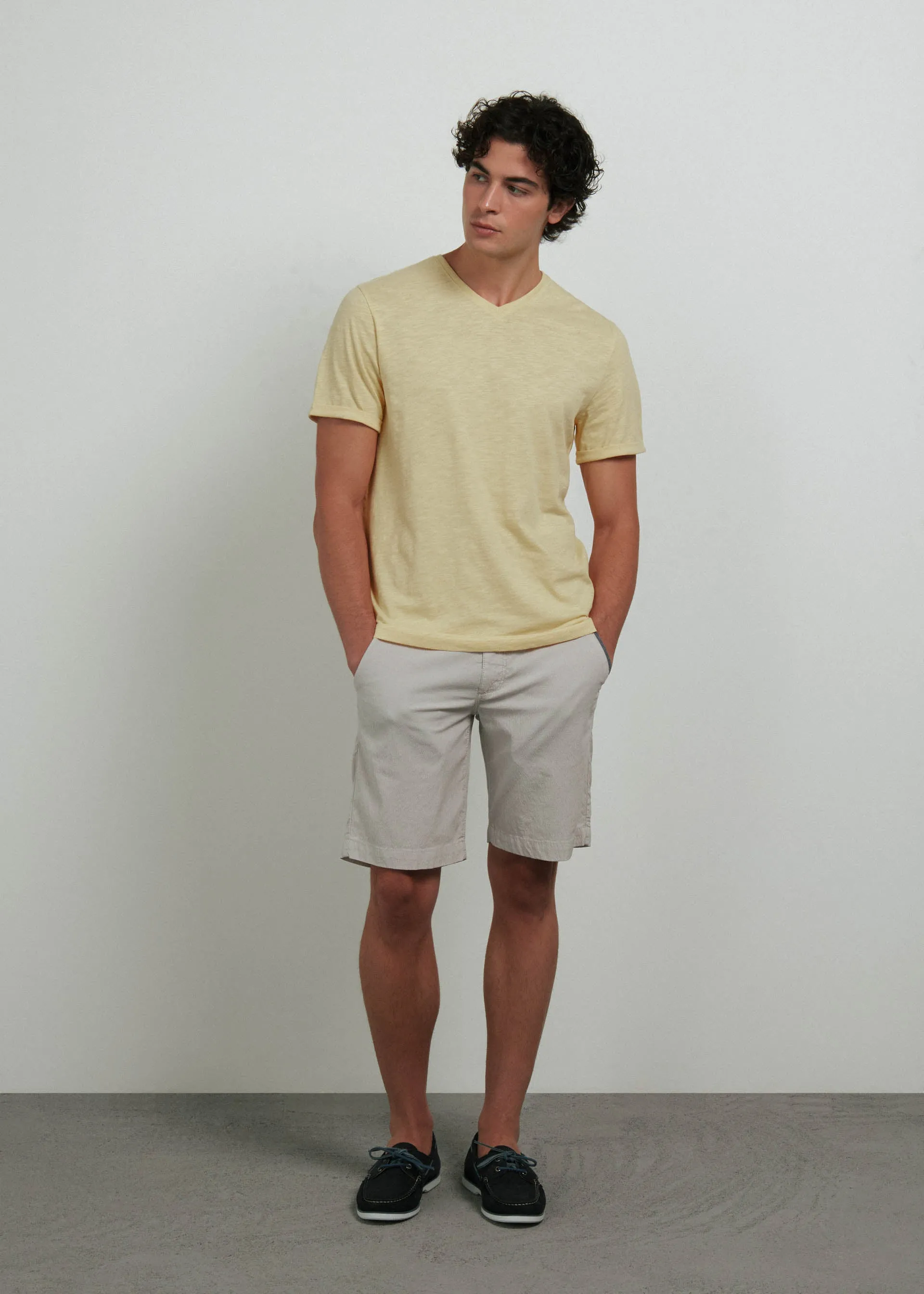 T shirt basic puro cotone