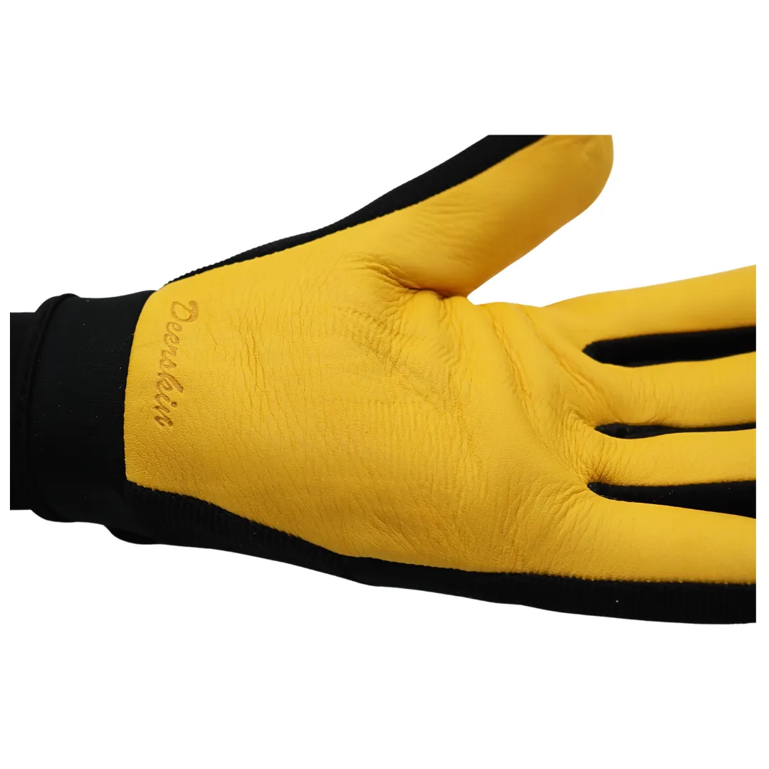 T5521 HEATSAVER DEERSKIN MECHANIC STYLE GLOVES - PAIR