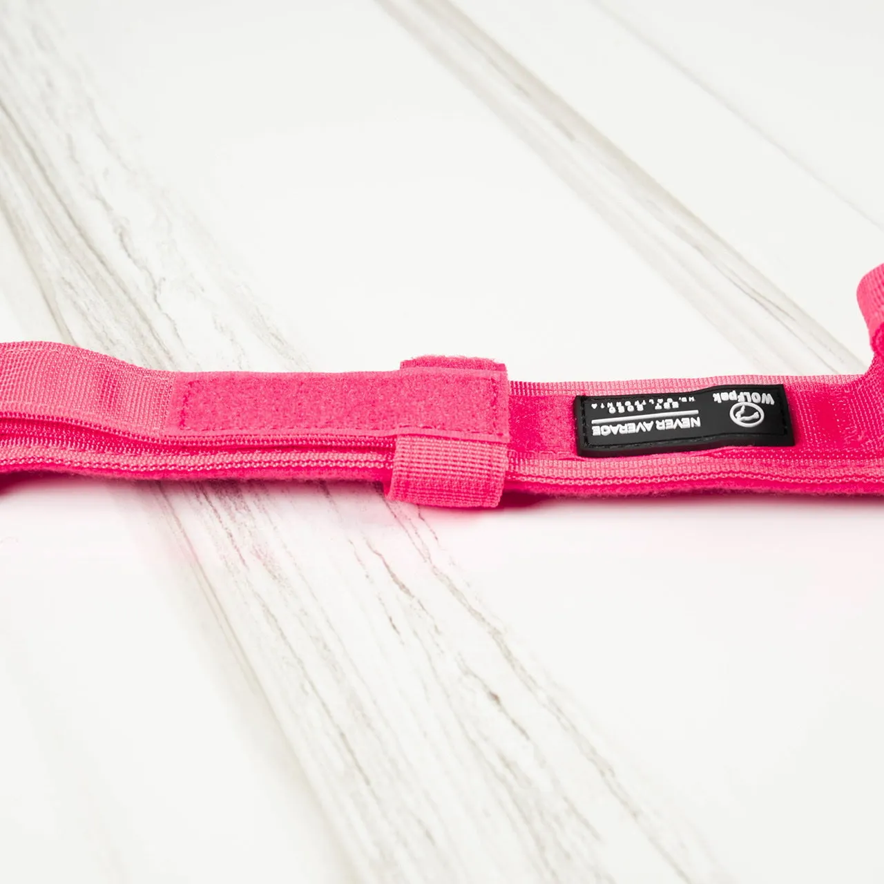 Tactical Nylon Dog Collar Neon Pink