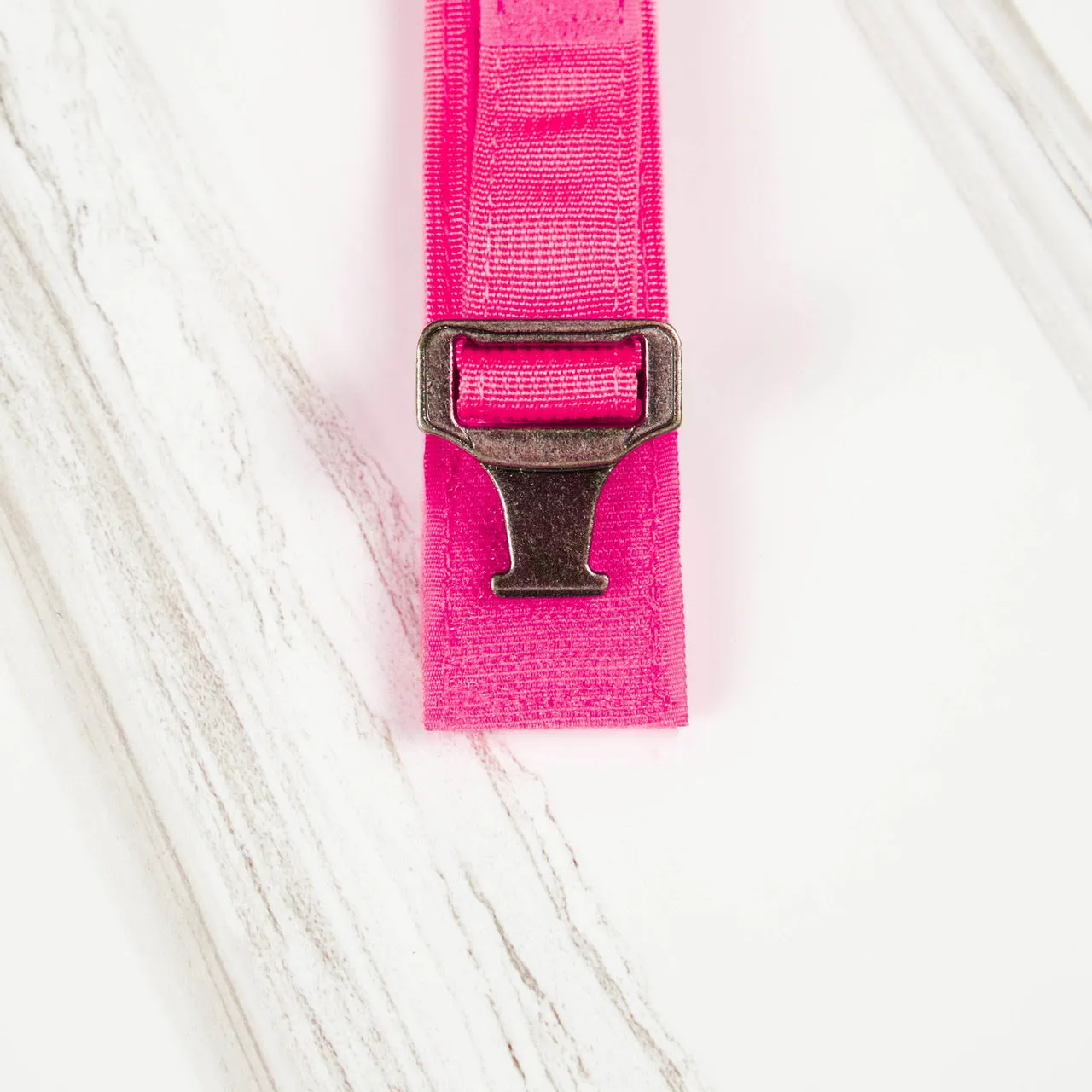 Tactical Nylon Dog Collar Neon Pink