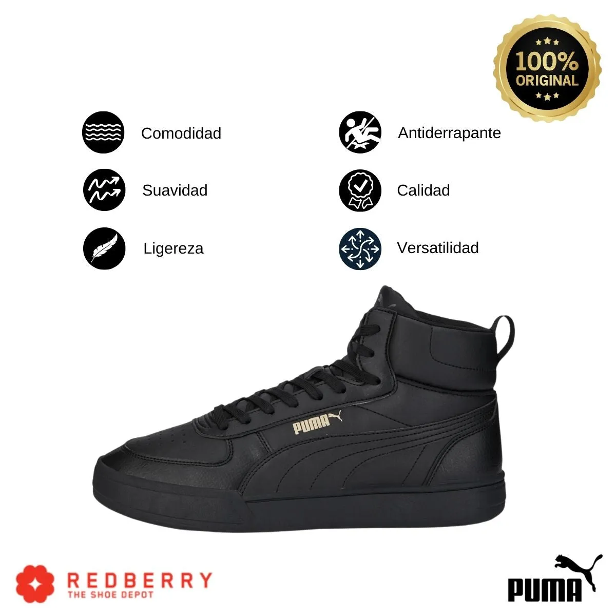 Tenis Puma Hombre Caven Mid 38584304