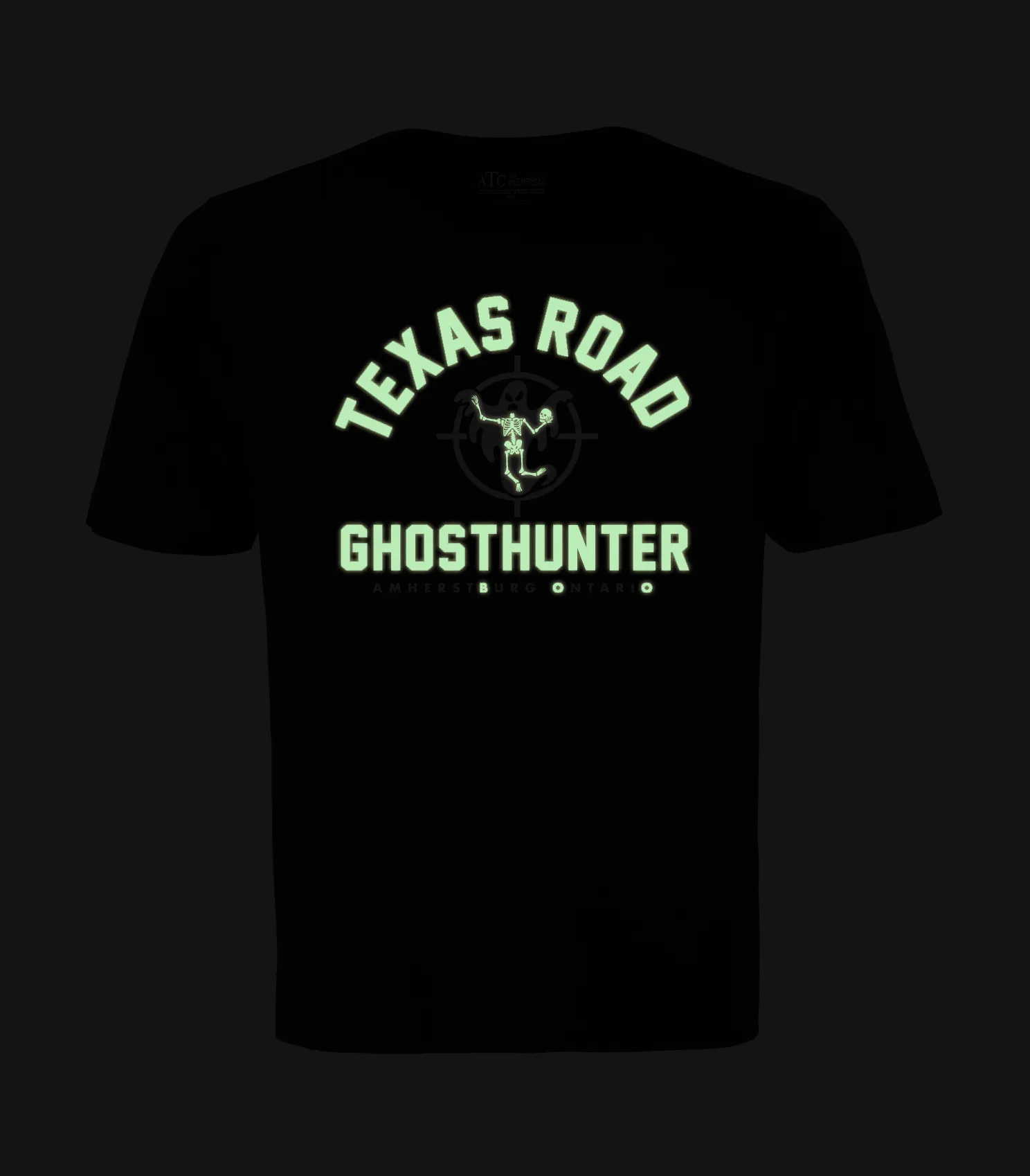 Texas Road Ghosthunter Glow in the Dark T-Shirt