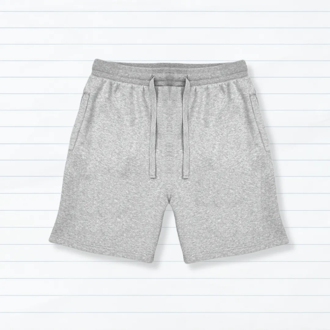 the lengthy shorts - grey