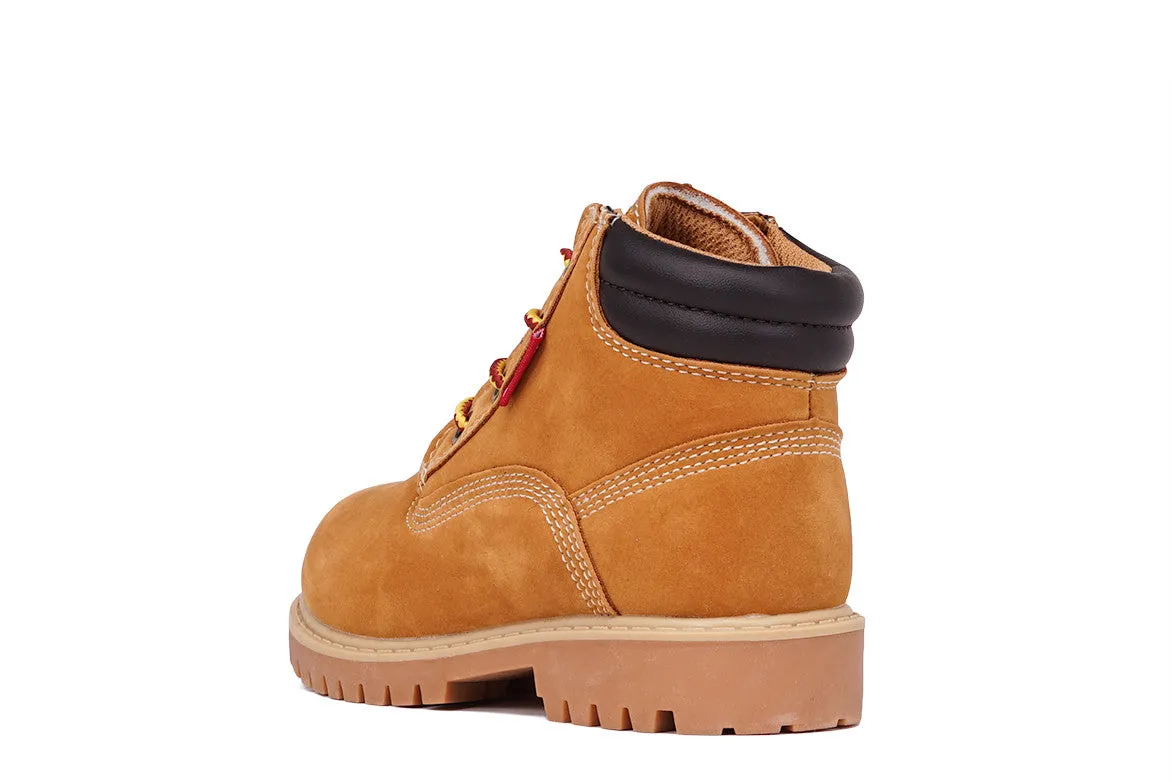 TOBEY 6" NUBUCK BOOT (TODDLER) - WHEAT