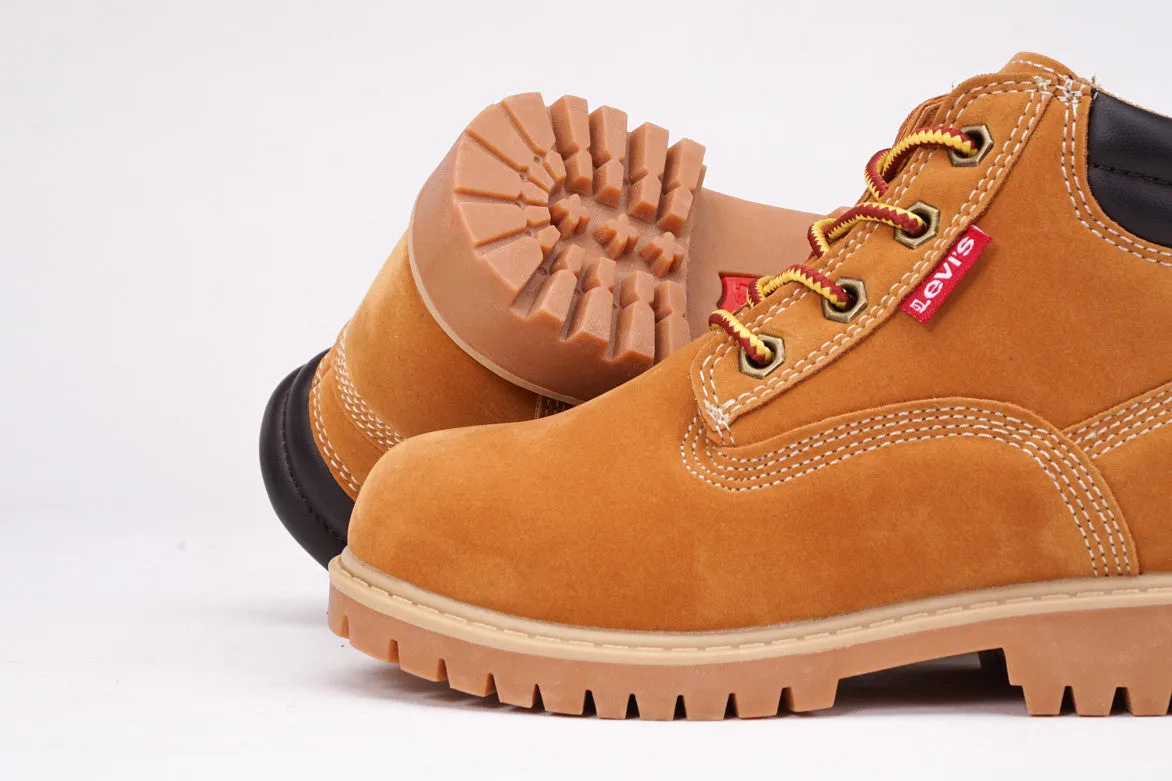 TOBEY 6" NUBUCK BOOT (TODDLER) - WHEAT