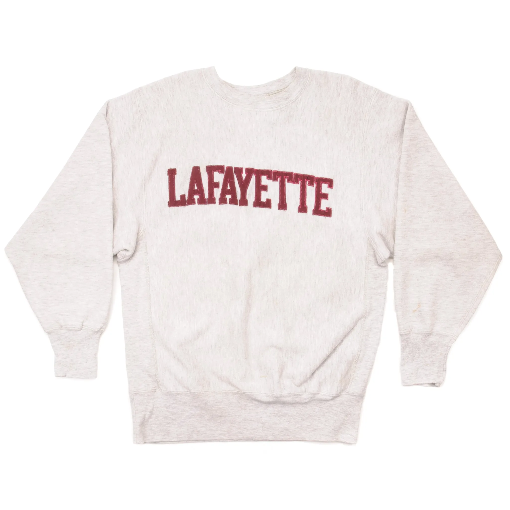 VINTAGE CHAMPION REVERSE WEAVE LAFAYETTE SWEATSHIRT 1990S LARGE MADE USA