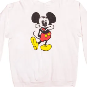 VINTAGE DISNEY MICKEY SWEATSHIRT 1980s SIZE XL MADE IN USA