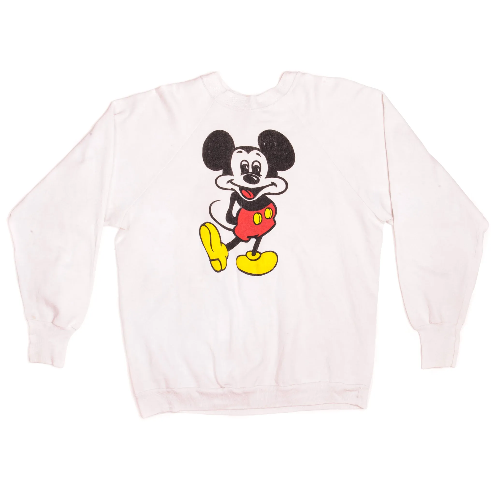 VINTAGE DISNEY MICKEY SWEATSHIRT 1980s SIZE XL MADE IN USA