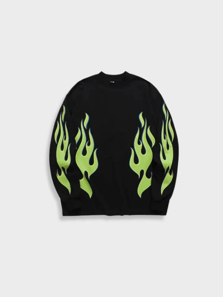 Vintage Fluor Fire Longsleeve