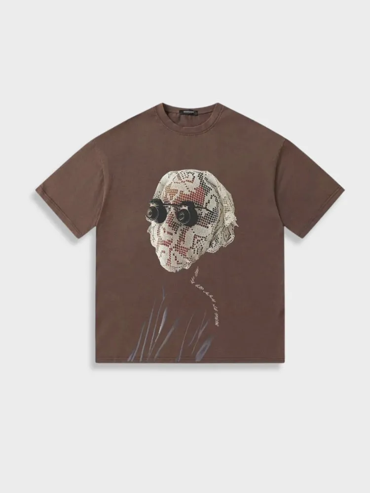 Vintage Lace Mask Tee