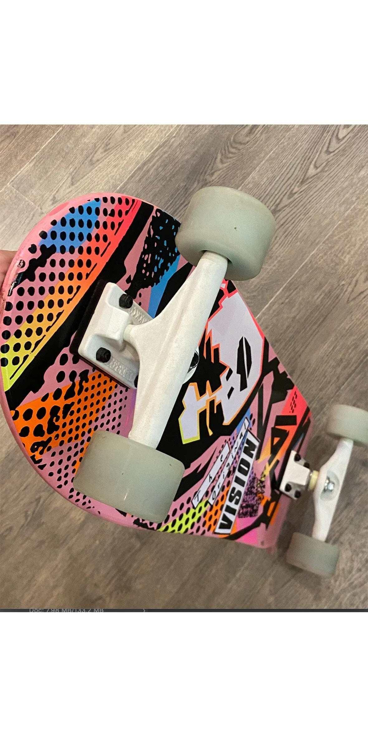 Vision MG Og concave Custom by Furtivo Skateboarding Skateboard- Completo