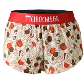 Women's Pasta Night 1.5" Split Shorts