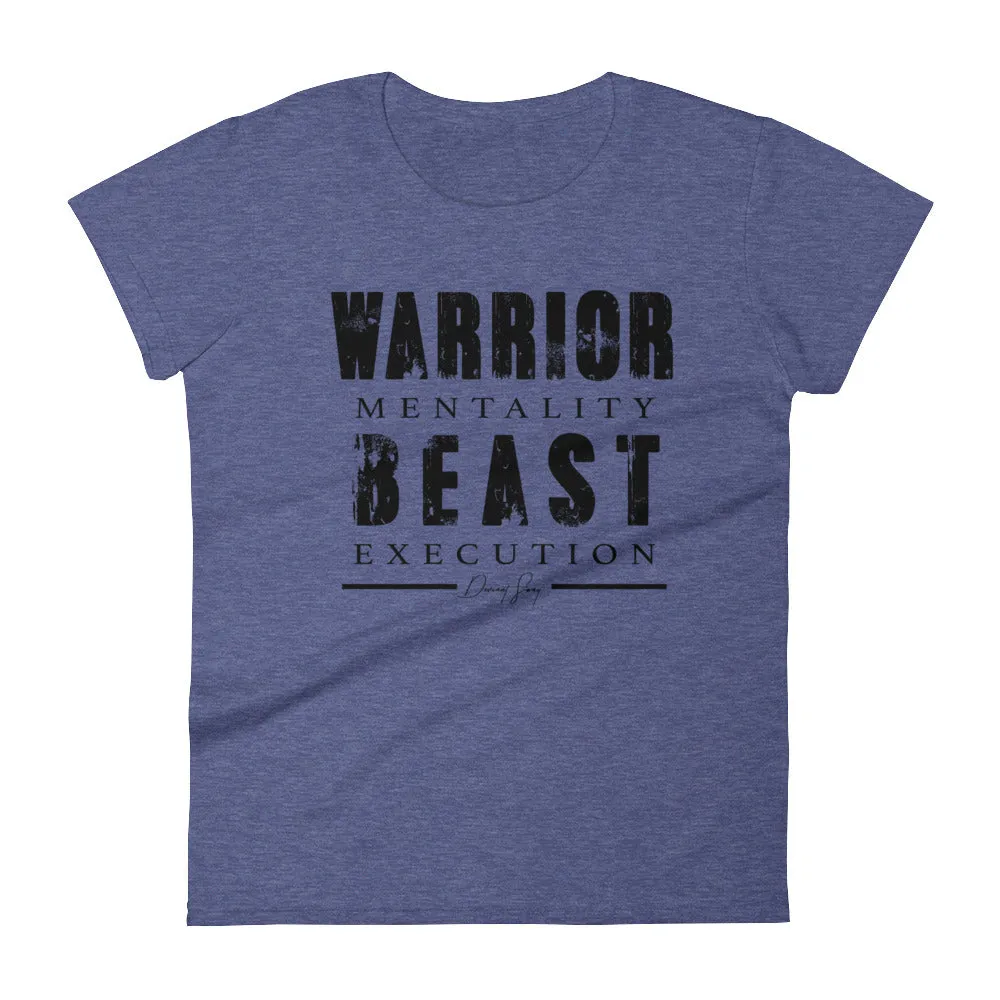 Women's Warrior Mentality Beast Execution short sleeve t-shirt