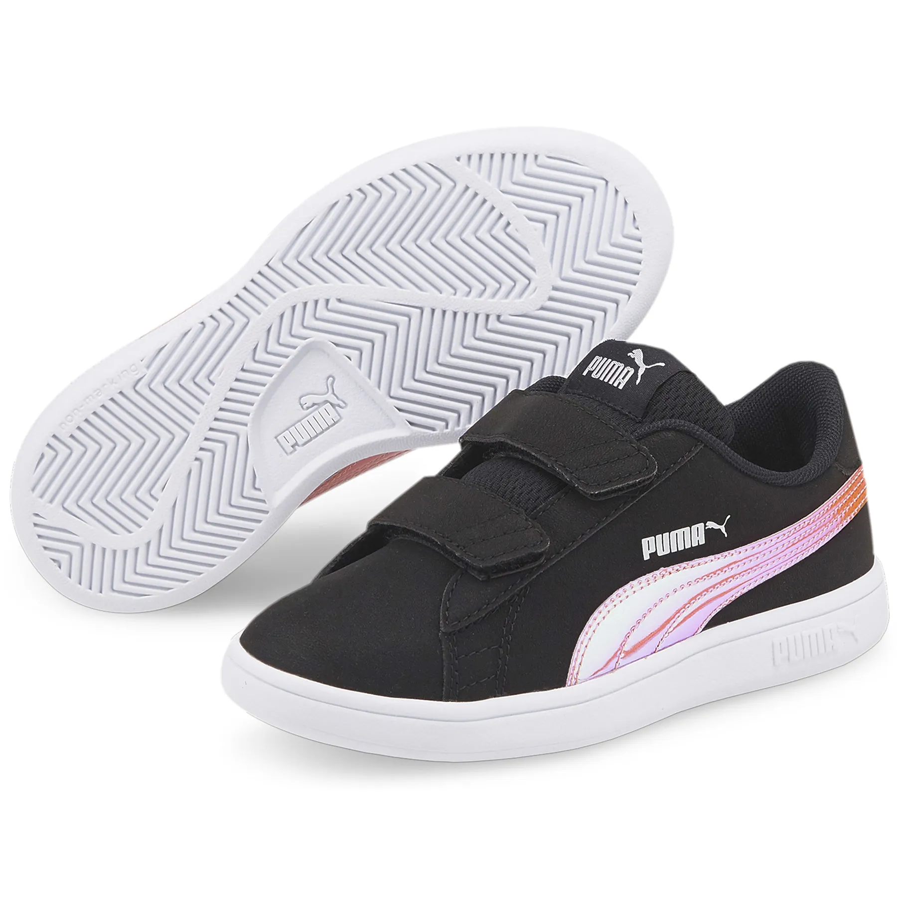 Zapatillas Puma Nias Urbanas Smash v2 Holo V PS | 385575-02