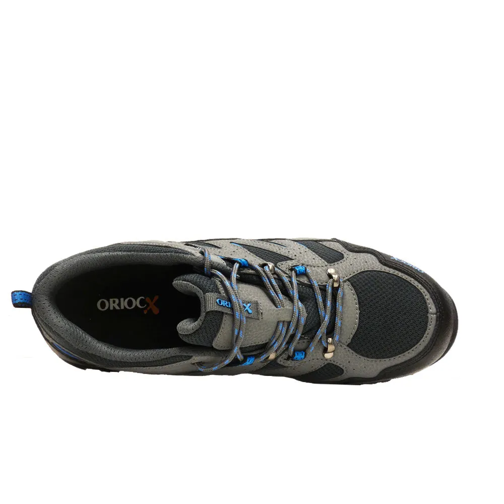 Zapatillas Trekking Nieva Gris Azul-Oferta de Bienvenida