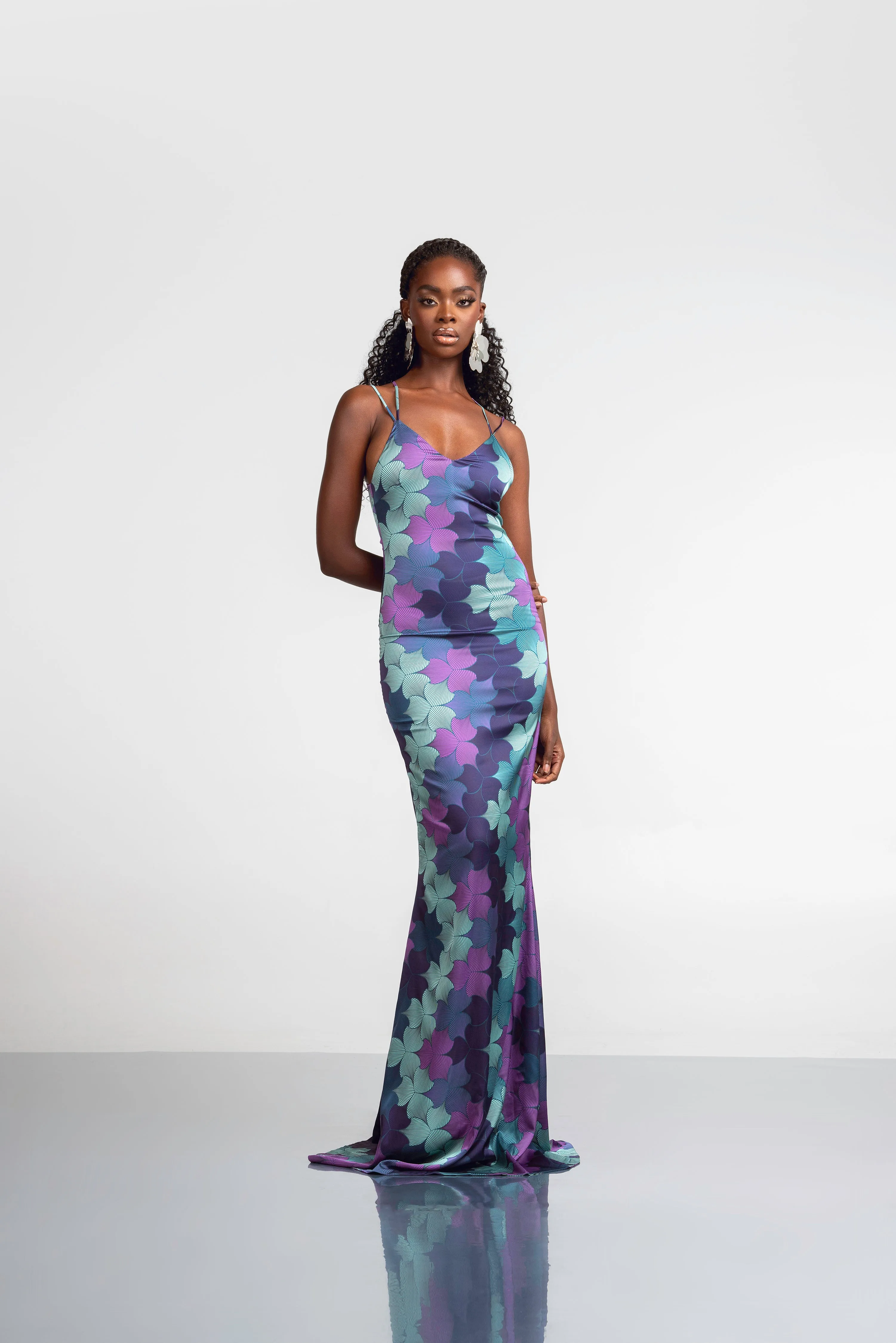 ZURI SILK  MAXI DRESS