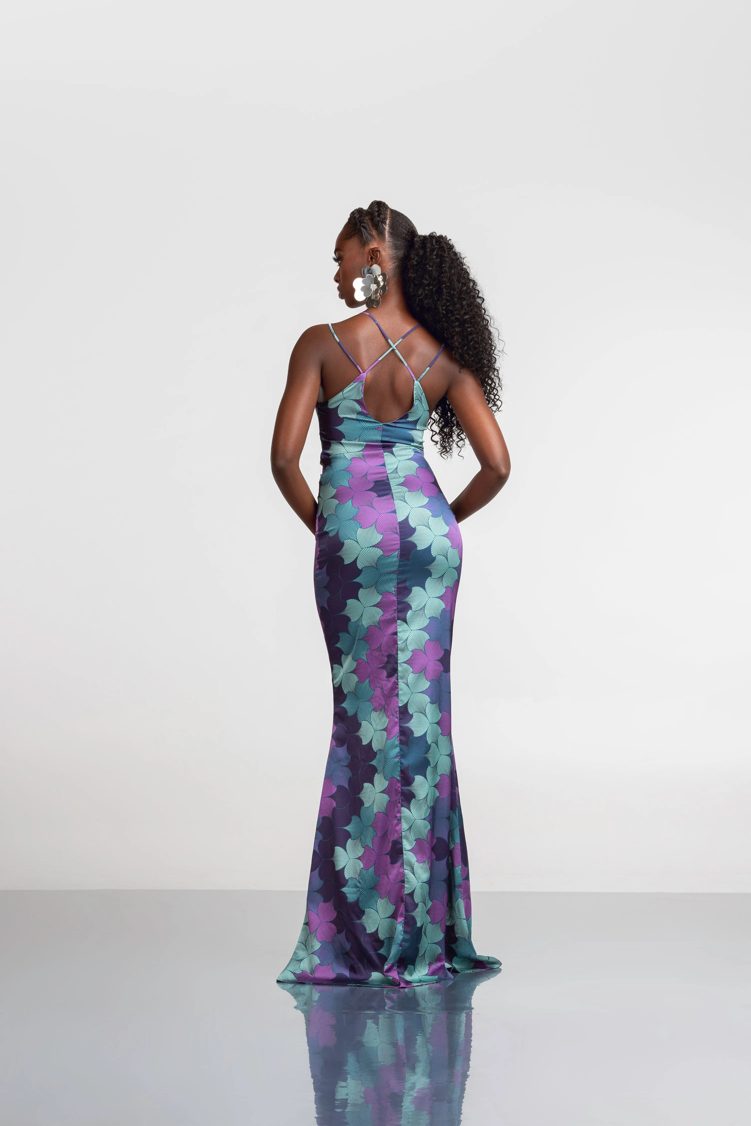 ZURI SILK  MAXI DRESS