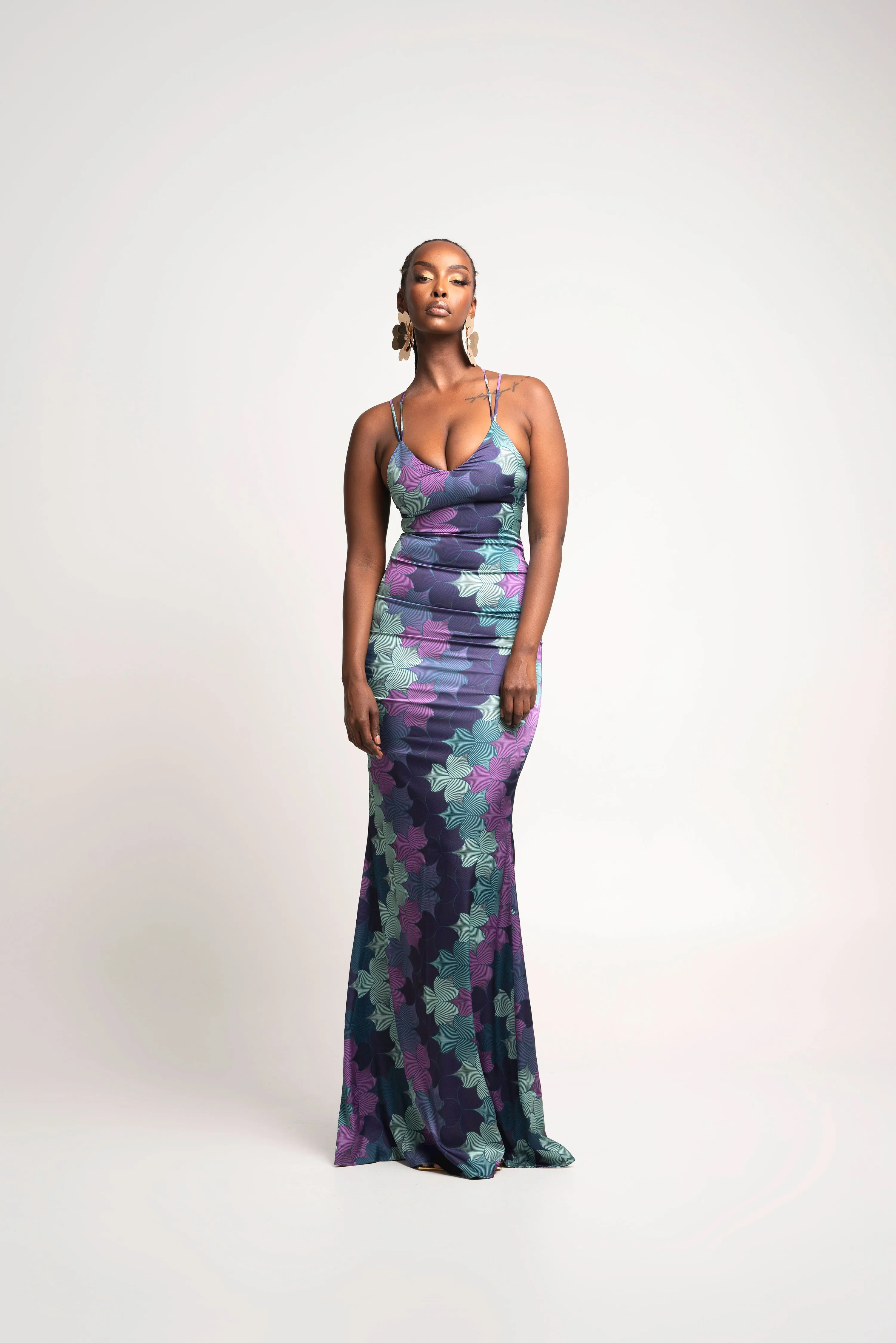 ZURI SILK  MAXI DRESS