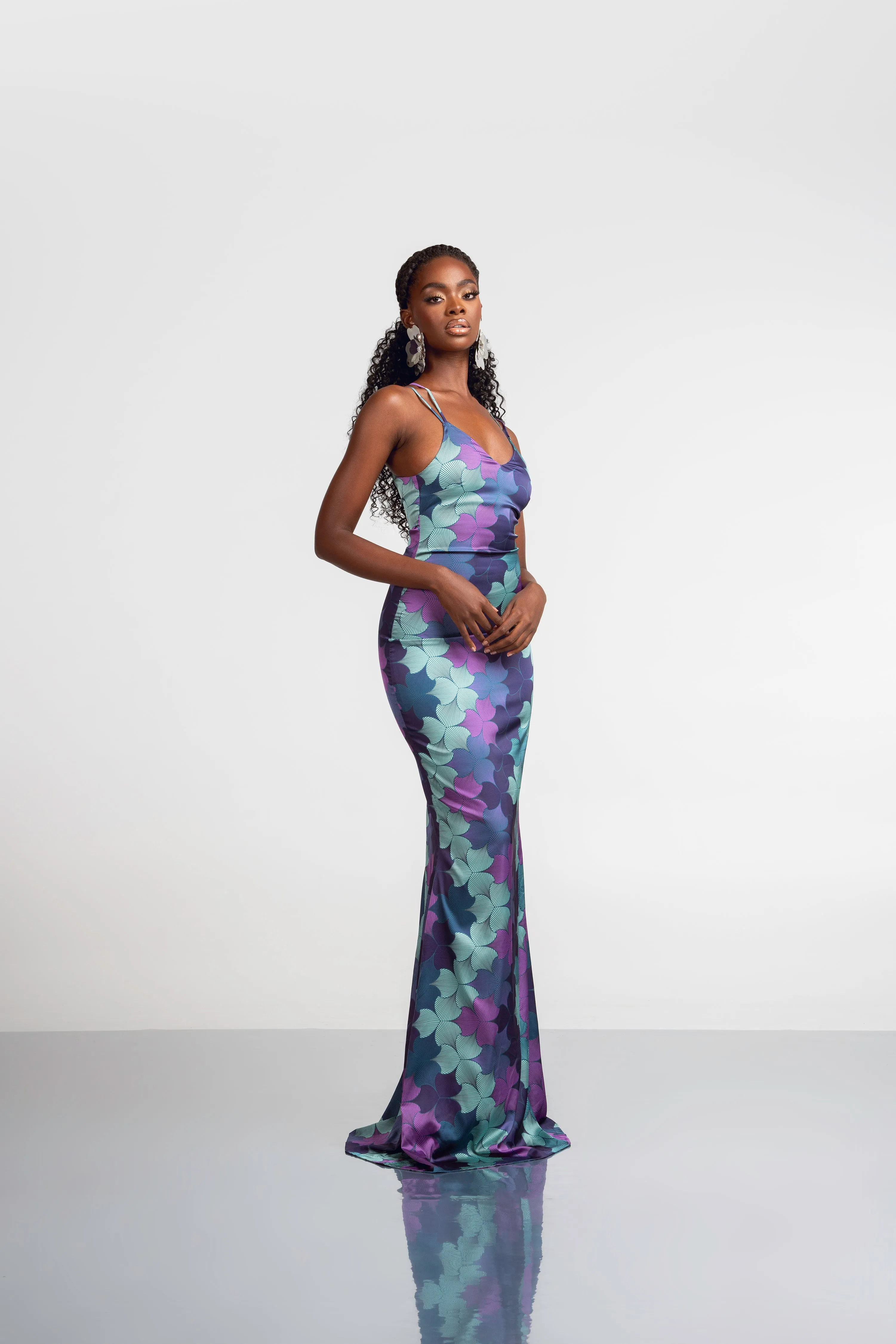 ZURI SILK  MAXI DRESS